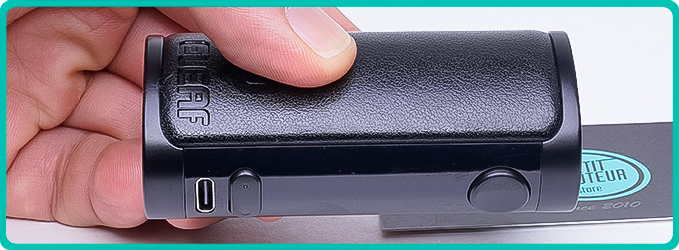 Design de la Box iStick i75 Eleaf
